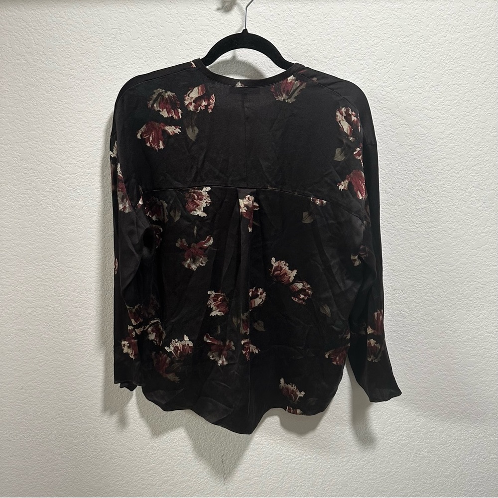 Vince | Tulip Print | Button Up Down | Long Sleev… - image 4